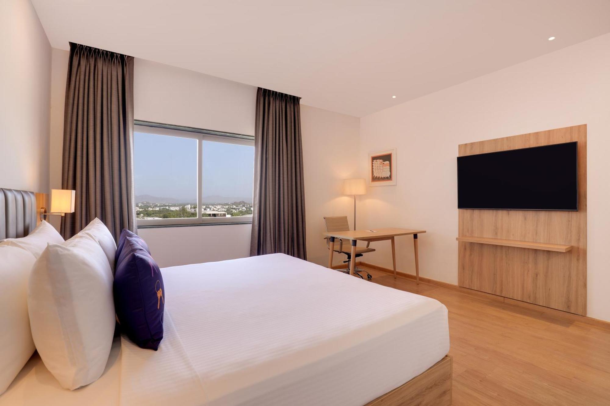 Keys Lite By Lemon Tree Hotels, Urban Square, Udaipur Buitenkant foto